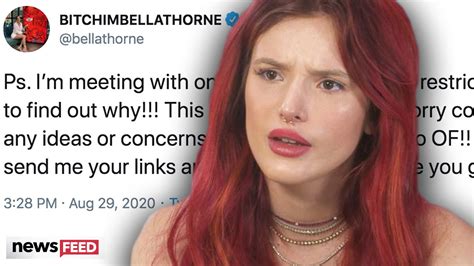 bella thorne only fans|Multiple drama spats in /r/OutOfTheLoop when Bella Thorne and。